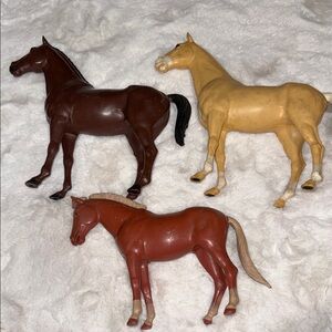 Vintage 60s toy horses
